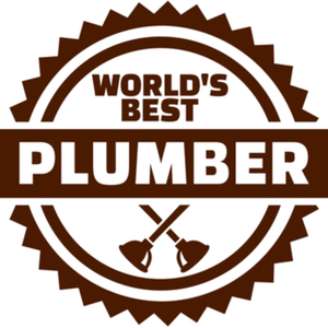 Emblem of the World’s Best Plumber. Best plumbing companies in Las Vegas concept.