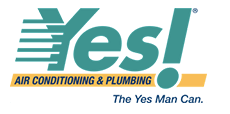 Yes! Plumbing logo. Yes! Plumbing is one of Las Vegas’ top leading plumbing companies.